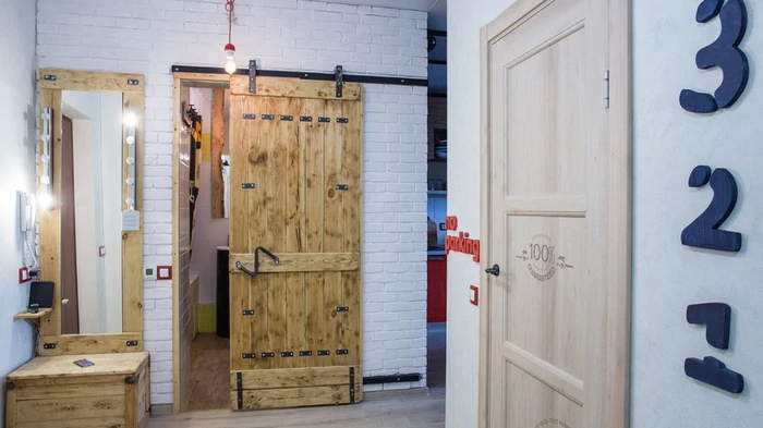 двери в стиле лофт