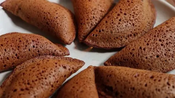 Марокканские блины к посту: без молока и яиц, с нежной начинкой