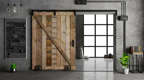 Лофт стиль начинается с двери: выбираем аутентичные модели