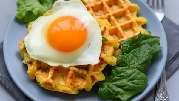 Сырные вафли: отличная идея для завтрака