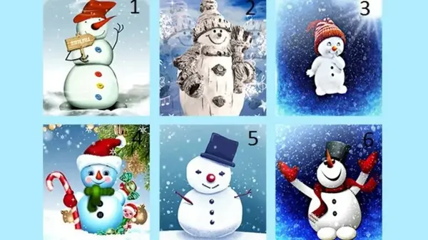 Выберите снеговика и узнайте, что вас ждет этой зимой: визуальный новогодний тест