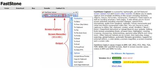 скриншотер FastStone Capture