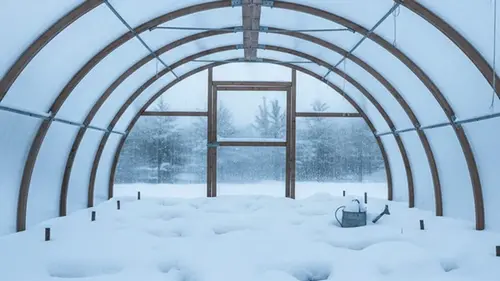 Пора заносить снег в теплицу: кому и зачем это делать