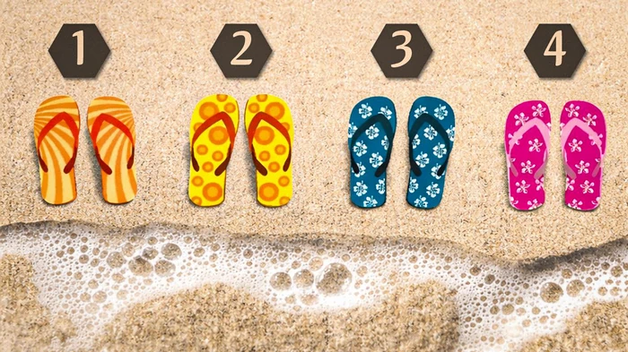 В каких шлепанцах вы пойдете на пляж: тест расскажет, куда вам нужно поехать в отпуск