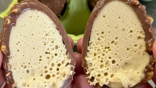 Как приготовить шоколадные яйца с нежным муссом к Пасхе
