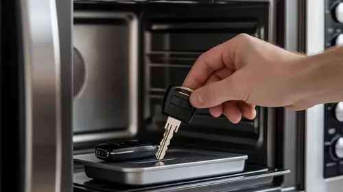 Водители массово прячут ключи от машины в микроволновку: что это за ст...