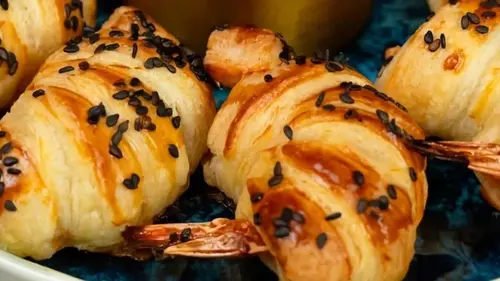 Как приготовить хрустящую закуску с креветками — интересный рецепт