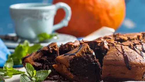 Шоколадный кекс с тыквой: рецепт простого и полезного десерта