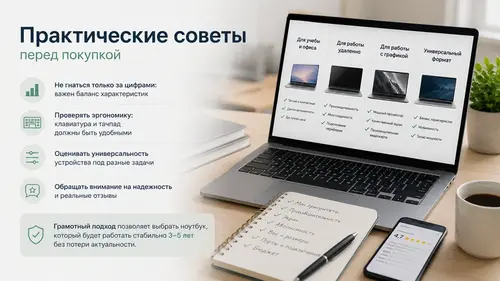 Практические советы перед покупкой ноутбука