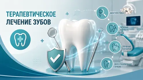 Что входит в терапевтическое лечение зубов