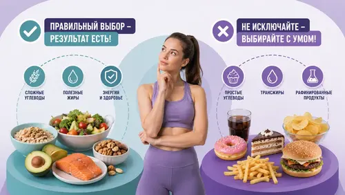 Можно ли похудеть, если полностью исключить углеводы и жиры?