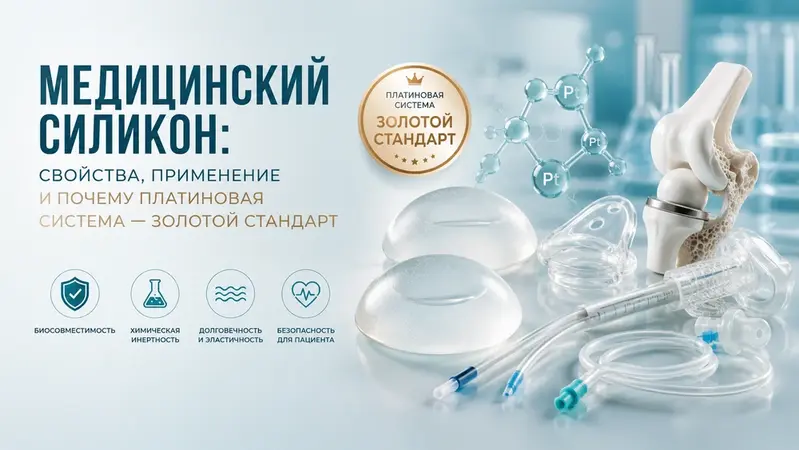 Медицинский силикон: свойства, применение и почему платиновая система ...