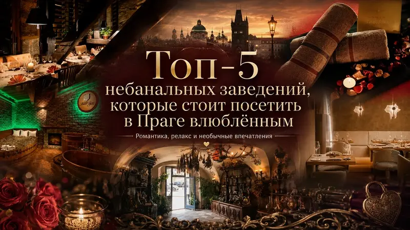 Топ-5 небанальных заведений, которые стоит посетить в Праге влюбленным