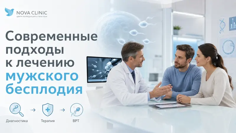Современные подходы к лечению мужского бесплодия