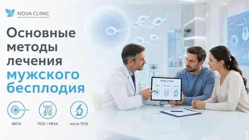 Основные методы лечения мужского бесплодия