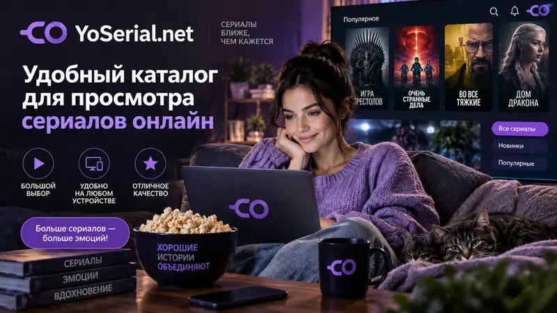 YoSerial.net: удобный каталог для просмотра сериалов онлайн