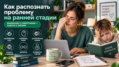 как распознать проблему со зрением