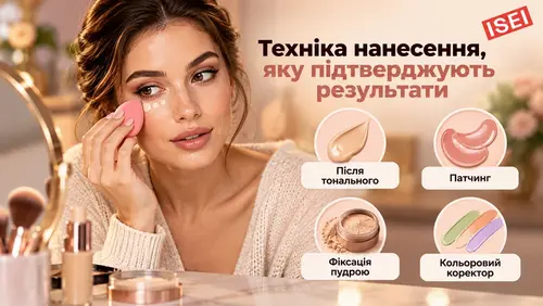 Техніка нанесення консилера, яку підтверджують результати