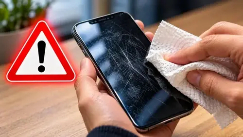 Почему нельзя протирать экран смартфона футболкой или бумажным полотен...