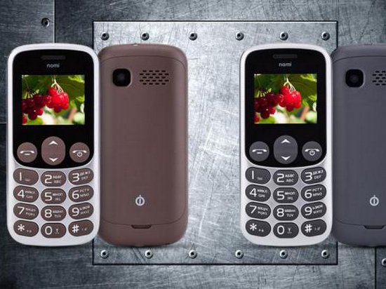 Сучасні мобільні телефони від компанії NOMI