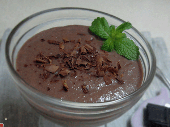 Шоколадный мусс на манной крупе (рецепт)